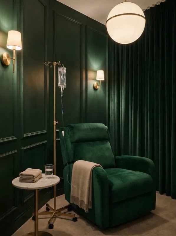 GP-administered IV drip at My Private Clinic, Fulwood, Preston